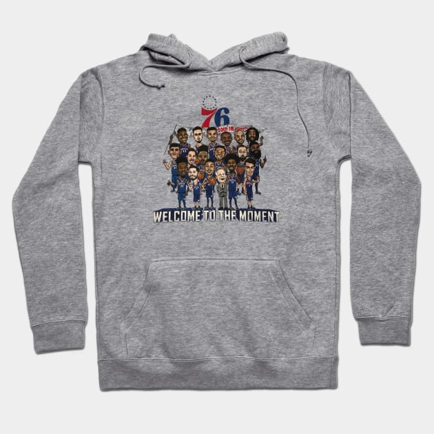 Welcome to the Moment Hoodie by phillydrinkers